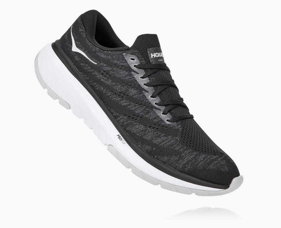 Tenis Hoka One One Hombre Negros/Blancos - Cavu 3 - OYPU62149